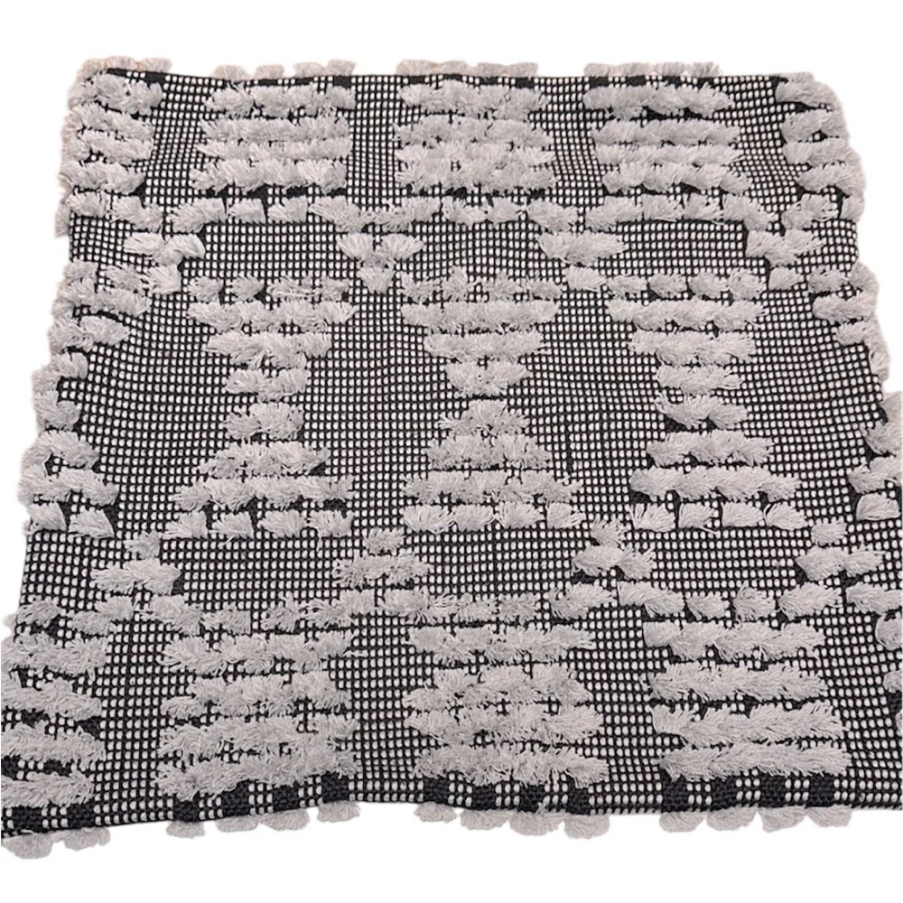 Gray Textured Fabric pillow cover